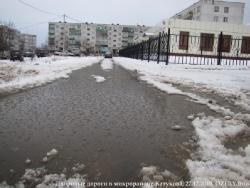 после снегопада