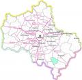 Карта Московской области
