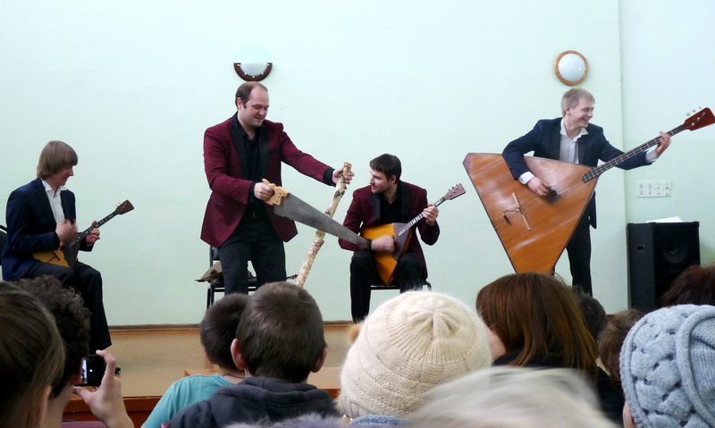 Балалайки, в которых живут чайки