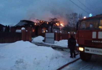 В Тарбушево сгорел дом. Идет сбор средств погорельцам