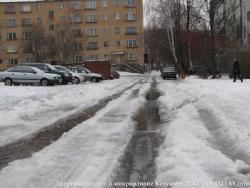 после снегопада